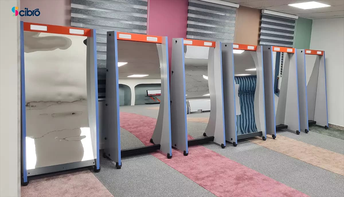 Large Curved Mirrors