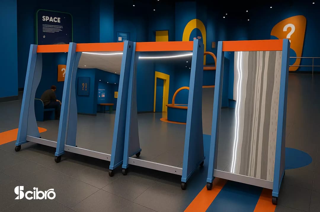 Large Curved Mirrors