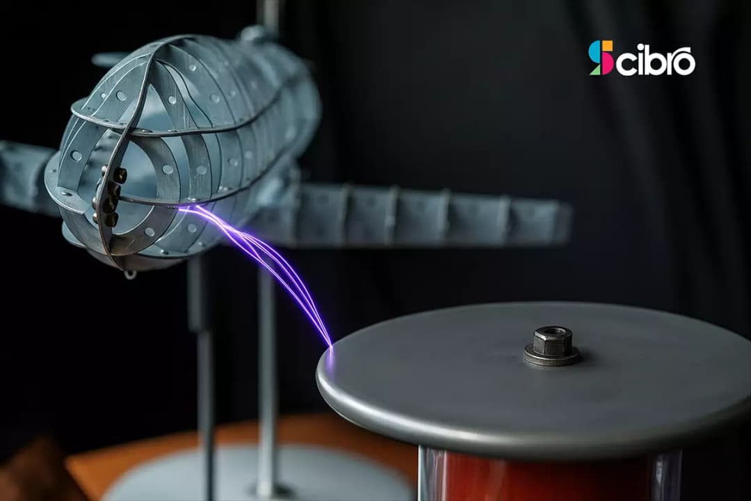 Lightning Effect on Airplane Model