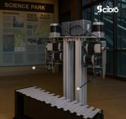 Metalophone-Playing Robot view 1