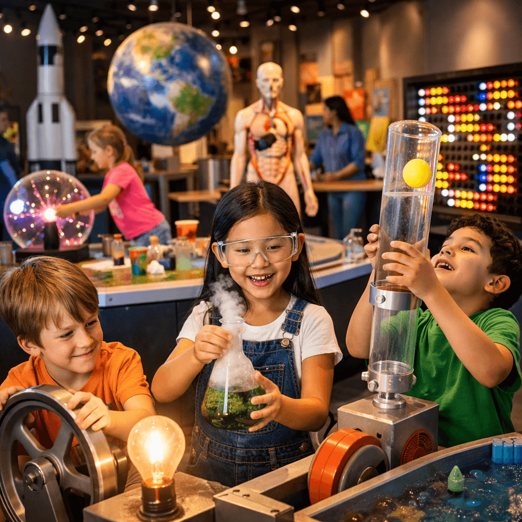 Science Barn Science Park Equipment & Interactive Science Exhibits | Scibro