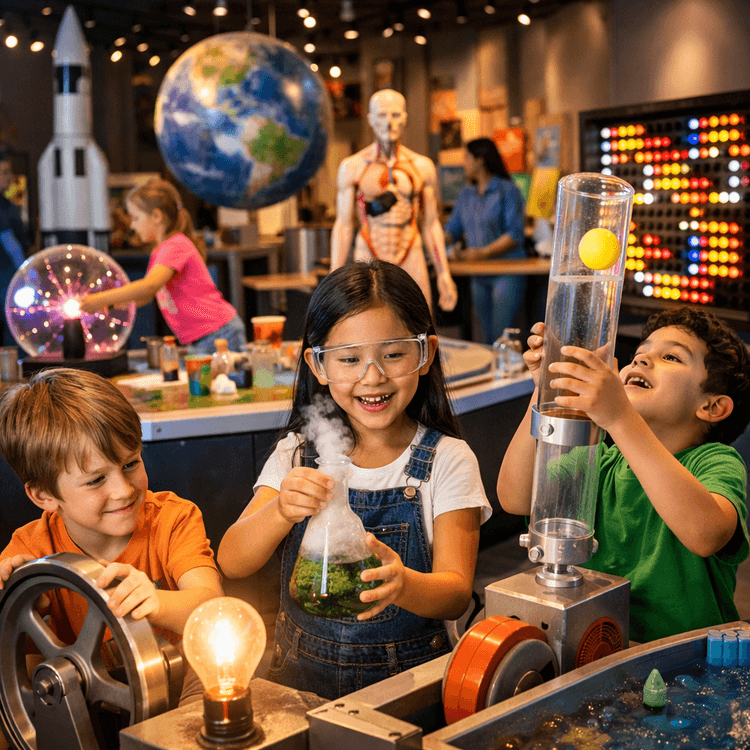 Science Lab Exhibit Science Park Equipment & Interactive Science Exhibits | Scibro