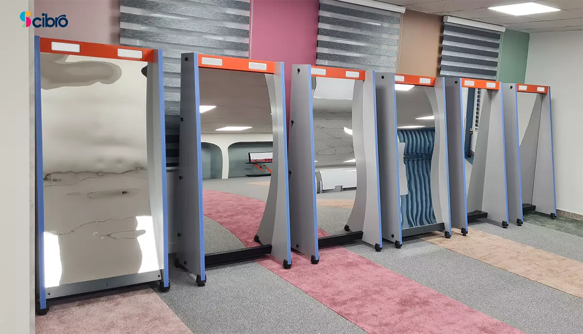 Large Curved Mirrors