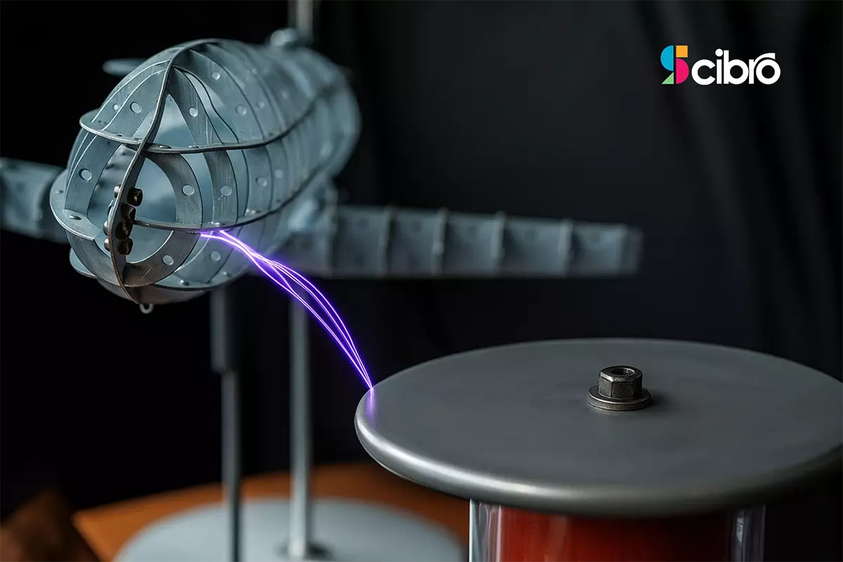 Lightning Effect on Airplane Model